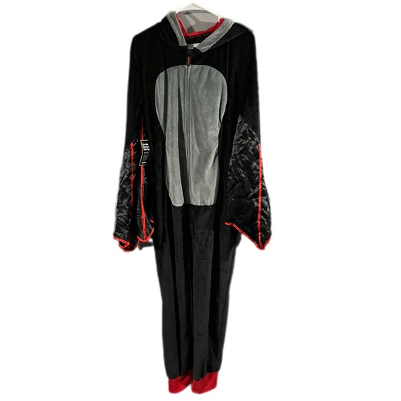 NWT Tipsy Elves Men’s Bat Costume Onesie Size M - Picture 5 of 13
